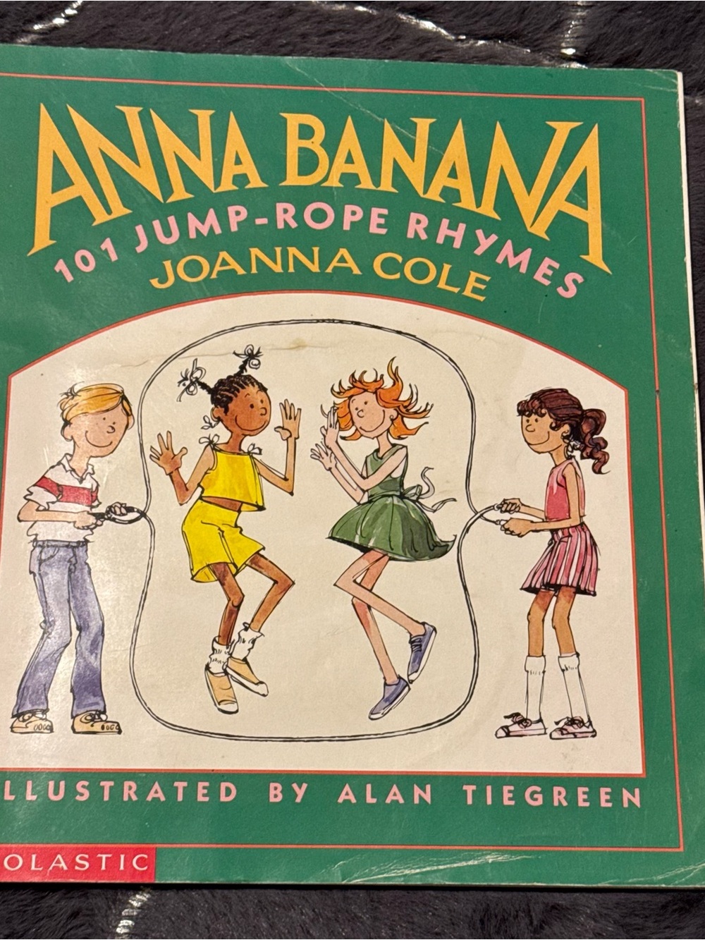 Anna Banana: 101 Jump-Rope Rhymes by Joanna Cole 1989 Paperback
